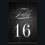 Formele Chalkboard Table Number Kaart<br><div class="desc">Orde 1 voor elke lijst,  aanpassend elke orde aan die bepaalde lijst. (d.w.z. als u 10 tabellen hebt,  creëer een nieuwe bestelling voor 1-10,  hoeveelheid 1).</div>