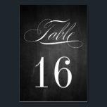 Formele Chalkboard Table Number Kaart<br><div class="desc">Orde 1 voor elke lijst,  aanpassend elke orde aan die bepaalde lijst. (d.w.z. als u 10 tabellen hebt,  creëer een nieuwe bestelling voor 1-10,  hoeveelheid 1).</div>