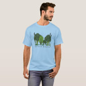 Formele Collard Greens T-shirt (Voorkant volledig)