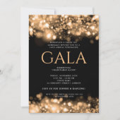 Formele collectieve Gala Ball Gold Mousserende Lic Kaart (Voorkant)