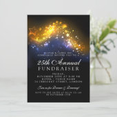 Formele collectieve Gala Event Gold mousserende li Kaart (Staand voorkant)