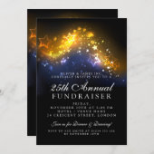 Formele collectieve Gala Event Gold mousserende li Kaart (Voorkant / Achterkant)