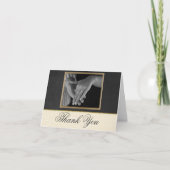 Formele dankkaart bedankkaart (Voorkant)