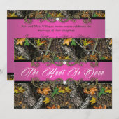 Formele - de Hunt is over - bruiloftsuitvindingen Kaart (Voorkant / Achterkant)