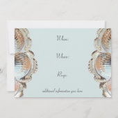 Formele denningzilver-serving kaart (Achterkant)