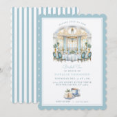 Formele Eetkamer | Bruidsthee Kaart (Voorkant / Achterkant)