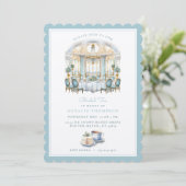 Formele Eetkamer | Bruidsthee Kaart (Staand voorkant)