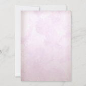 Formele Eiffel Tower Bridal Shower-uitnodigingen Kaart (Achterkant)