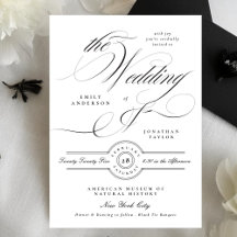 Formele Elegante Zwarte Calligrafie Black Tie Trou