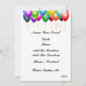 Formele en Leuke Uitnodiging (Achterkant)