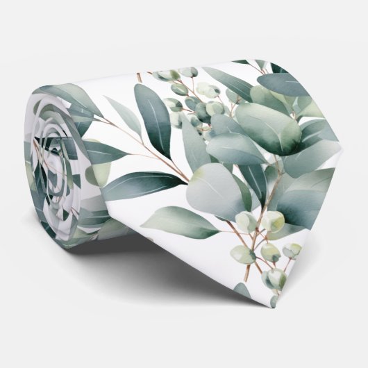 Formele Eucalyptus Heren Das | Eenvoudig en Klassi (Opgerold)