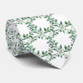 Formele Eucalyptus Heren Das | Eenvoudig en Klassi (Opgerold)