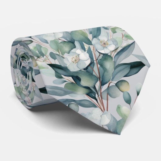 Formele Eucalyptus Heren Das | Eenvoudig en Klassi (Opgerold)