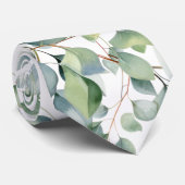 Formele Eucalyptus Heren Das | Eenvoudig en Klassi (Opgerold)