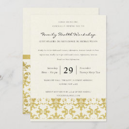 FORMELE FAUX GOLD DAMASK CLASSIC WORKSHOP EVAL KAART