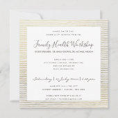 FORMELE FAUX SILVER STRIPE LINE WORKSHOP EVAL KAART (Voorkant)