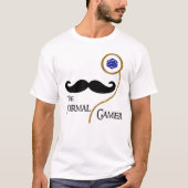 Formele Gamer Mannen T-shirt (Voorkant)