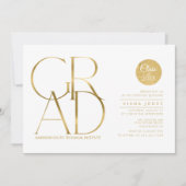 Formele geometrische Afstuderen White Gold ID905 (Voorkant)