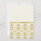 FORMELE GOLD DAMASK GRAND OPENING CEREMONY KAART (Achterkant)