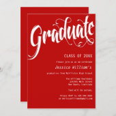 Formele graduatiepartij kaart (Voorkant / Achterkant)