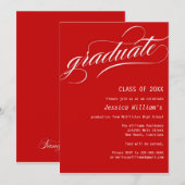 Formele graduatiepartij kaart (Voorkant / Achterkant)