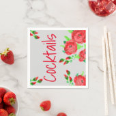 Formele grijze cocktail Napkin Servet (Insitu)