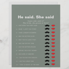 Formele Groen zei dat ze zei dat Vrijgezellenfeest