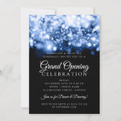 Formele Groot Open Blauwe Lichten Kaart (Voorkant)