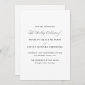 formele huwelijksvoltrekking kaart (Voorkant / Achterkant)