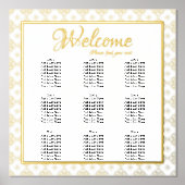 Formele ingewikkelde zitgrafiek - bruiloft folie afdrukken (Voorkant)