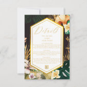 Formele Kaart voor Tropische Bestemmingsweddenscha (Voorkant)