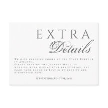 Formele kalligrafie Elegant Grey Wedding Details