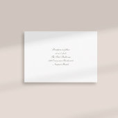 Formele Kalligrafie Klassieke Ivoor Receptie Bruil Informatiekaartje