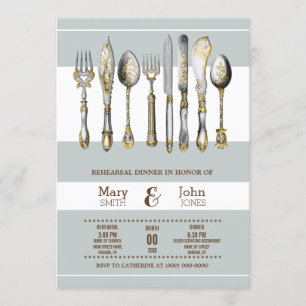 Formele keuken- en tafelgerei kaart