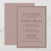 Formele klassieke-grensscriptpagina voor overschri kaart (Voorkant / Achterkant)