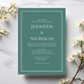 Formele klassieke maragingbruin kaart