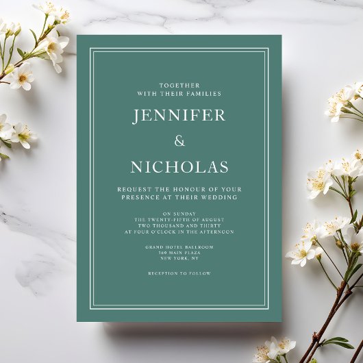 Formele klassieke maragingbruin kaart