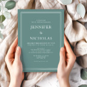 Formele klassieke maragingbruin kaart