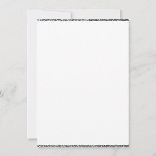 Formele Koninklijke Blauwe Bruiloft Kaart (Achterkant)