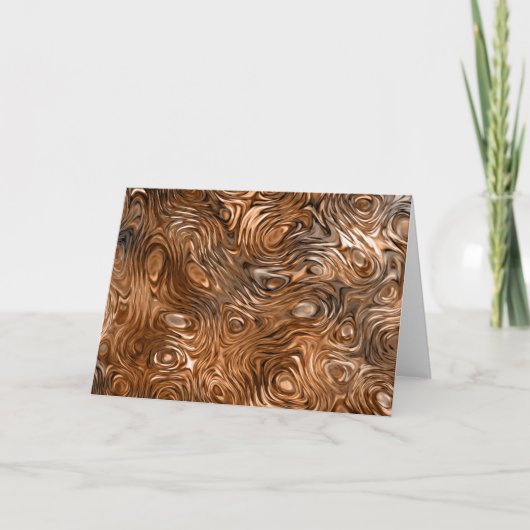 Formele "Koper"-printkaart Kaart (Voorkant)