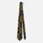 Formele Luxe Das | Marmer Zwart & Goud (Voorkant)