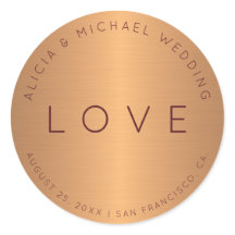 Formele luxe koper goud bordeaux bruiloft liefde