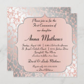 Formele metalen perzikflesjes, eerste communiqué kaart (Voorkant / Achterkant)