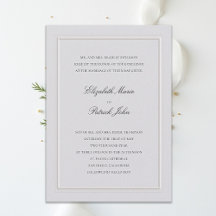 Formele Moderne Klassieke Elegante Trouwlijst Ivoo