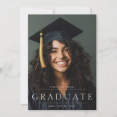 formele, moderne volledige fotouniversiteit aankondiging (Voorkant)