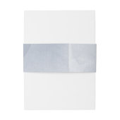 Formele #Nautical Gedempte Blauwe Waterverf Bruilo Uitnodigingen Wikkel (Achterkant Voorbeeld)