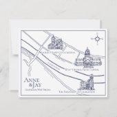 Formele Navy Details Card met kaart Eindversie (Achterkant)