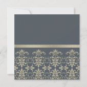 FORMELE NAVY SILVER DAMASK CLASSIC WORKSHOP EVAL KAART (Achterkant)