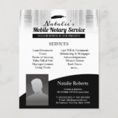 Formele notaris & leningondertekeningsagent foto flyer (Voorkant)