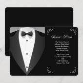 Formele Occasion Prom Uitnodiging (Voorkant / Achterkant)